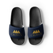 Crown Men’s Slides (Navy) - Image 3