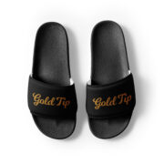 Gold Tip Men's Slides (Black) - Image 12