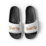 Gold Tip Men's Slides (White) - Image 9