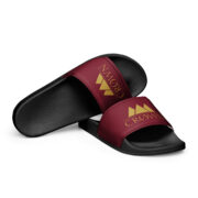 Crown Men’s Slides (Maroon) - Image 5