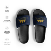 Crown Men’s Slides (Navy) - Image 6
