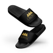 Crown Men’s Slides (Black)