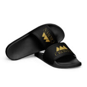 Crown Men’s Slides (Black) - Image 5