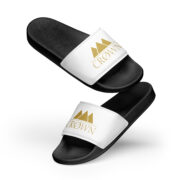 Crown Men’s Slides (White)