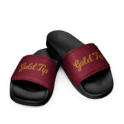 Gold Tip Men's Slides (Maroon) - Image 3