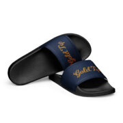 Gold Tip Men's Slides (Navy) - Image 9