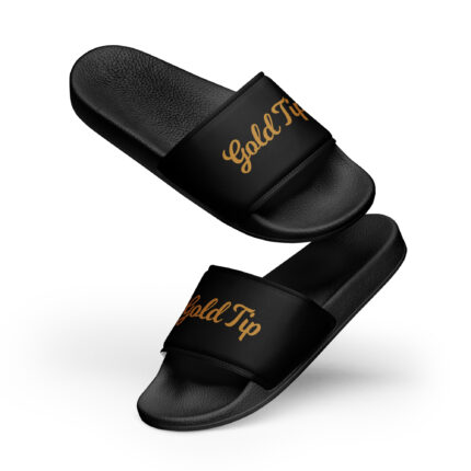 Gold Tip Men's Slides (Black)