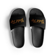Gold Tip Men's Slides (Black) - Image 5