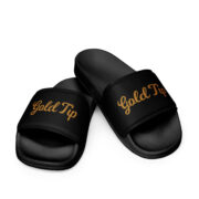Gold Tip Men's Slides (Black) - Image 6