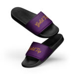 Gold Tip Men's Slides (Purple)