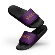 Gold Tip Men's Slides (Purple)