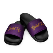 Gold Tip Men's Slides (Purple) - Image 5