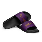 Gold Tip Men's Slides (Purple) - Image 6