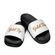 Gold Tip Men's Slides (White) - Image 8