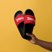 Pressure Men's Slides (Red) - Image 13