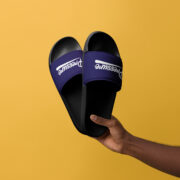 Pressure Men's Slides (Blue) - Image 13