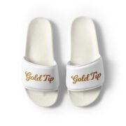 Gold Tip Men's Slides (White) - Image 6