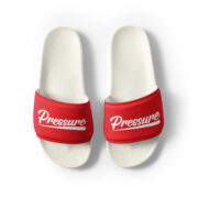Pressure Men's Slides (Red) - Image 11