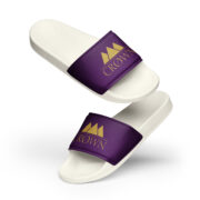 Crown Men’s Slides (Purple) - Image 8