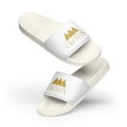 Crown Men’s Slides (White) - Image 8