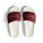 Gold Tip Men's Slides (Maroon) - Image 5