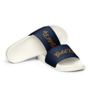 Gold Tip Men's Slides (Navy) - Image 4