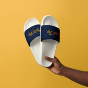 Gold Tip Men's Slides (Navy) - Image 6