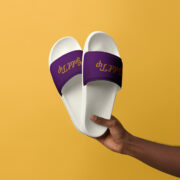 Gold Tip Men's Slides (Purple) - Image 14