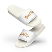 Gold Tip Men's Slides (White) - Image 14