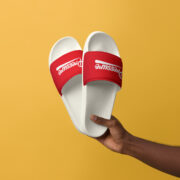 Pressure Men's Slides (Red) - Image 12