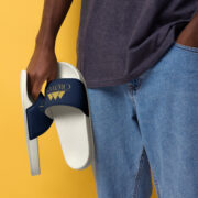 Crown Men’s Slides (Navy) - Image 4