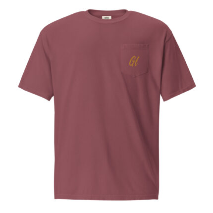 Gold Tip Circle Pocket Tee