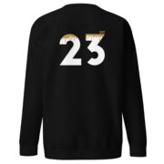 Gold Tip Est.23 Black Crewneck - Image 3