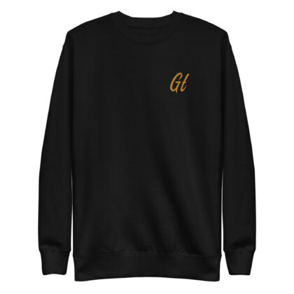 GT/Gold Tip Circle Drip Crewneck