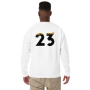 Gold Tip Est.23 White Crewneck - Image 3
