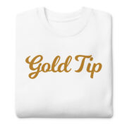 Gold Tip Est.23 White Crewneck - Image 4