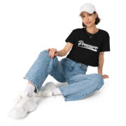 Pressure Crop Top (White) - Image 2