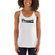 Pressure Women's Racerback Tank (Black) - Image 4