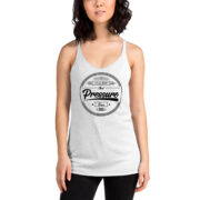 All About That Pressure Women's Racerback Tank (Only Black) - Image 3