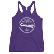 All About That Pressure Women's Racerback Tank (Only White) - Image 12