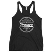 All About That Pressure Women's Racerback Tank (Only White) - Image 10