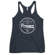 All About That Pressure Women's Racerback Tank (Only White) - Image 11