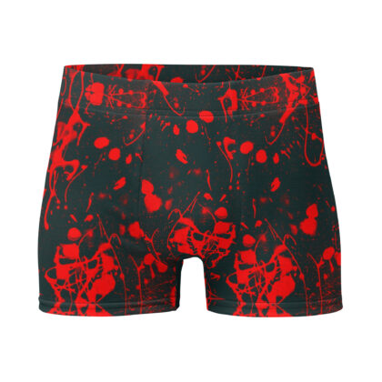 Pressure Splatter Boxer Briefs (Red)