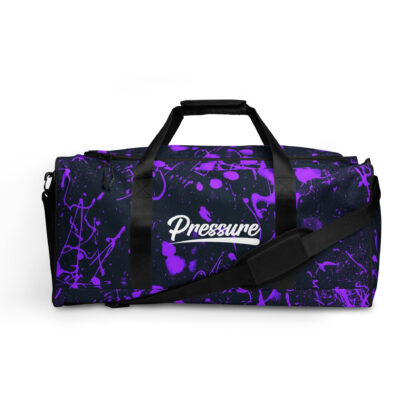 Pressure Splatter Duffle Bag (Purple)