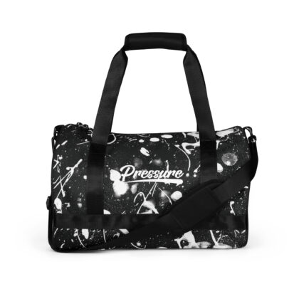 Pressure Splatter Gym Bag (White)