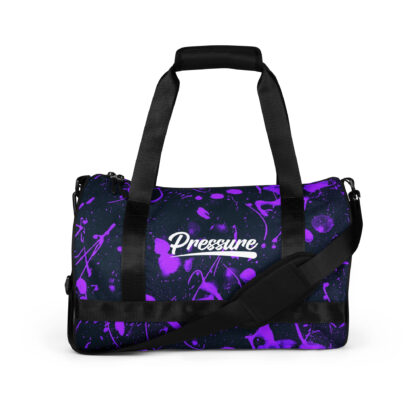 Pressure Splatter Gym Bag (Purple)