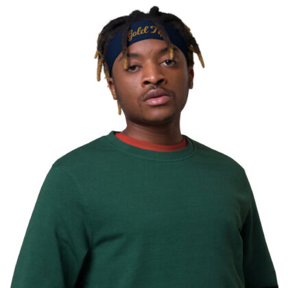 Gold Tip Classic Headband (Navy)