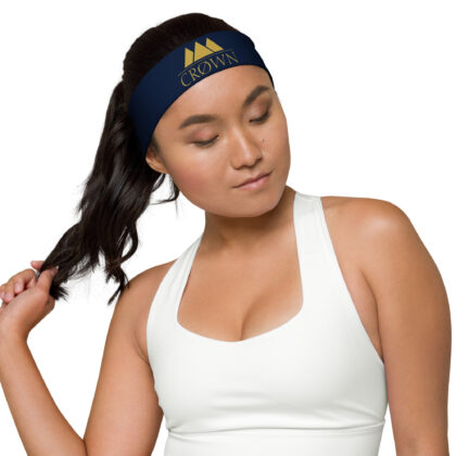 Crown Classic Headband (Navy)