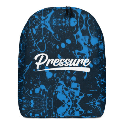 Pressure Splatter Minimalist Backpack (Blue)