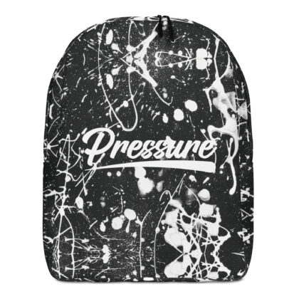 Pressure Splatter Minimalist Backpack (White)
